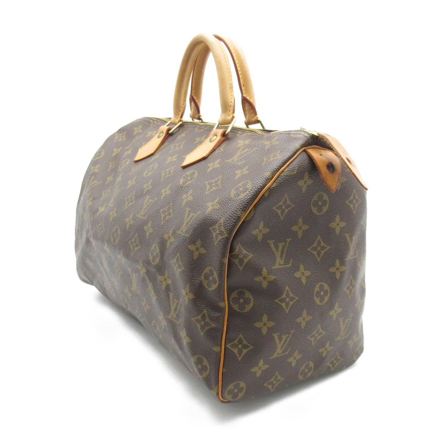 Louis Vuitton Speedy 35 Brown Monogram PVC coated canvas M41524