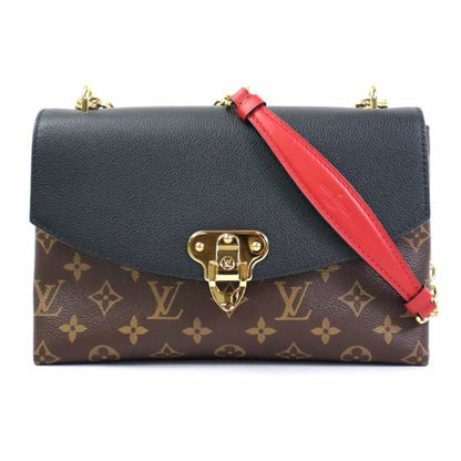 LOUIS VUITTON Shoulder Bag Monogram Sample Seed Canvas/Leather Brown/Black/Red Gold Women's M43714