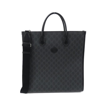 Gucci Black Gg Supreme Handbag ()