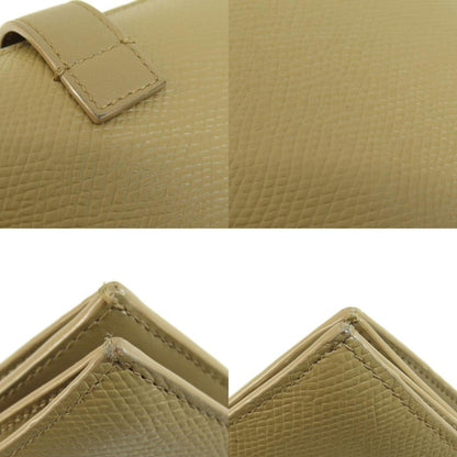 Celine Long Wallet Leather Ladies