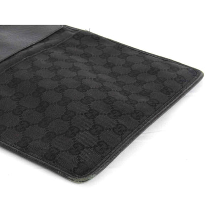 Gucci Gg Canvas Black Gg Canvas Shoulder Bag