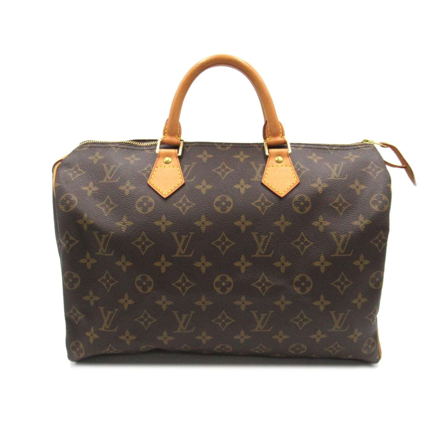 Louis Vuitton Speedy 35 Brown Monogram PVC coated canvas M41524