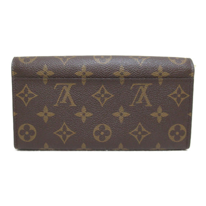 LOUIS VUITTON Portefeiulle Sarah Bifold Long Wallet Brown Monogram PVC coated canvas M60531