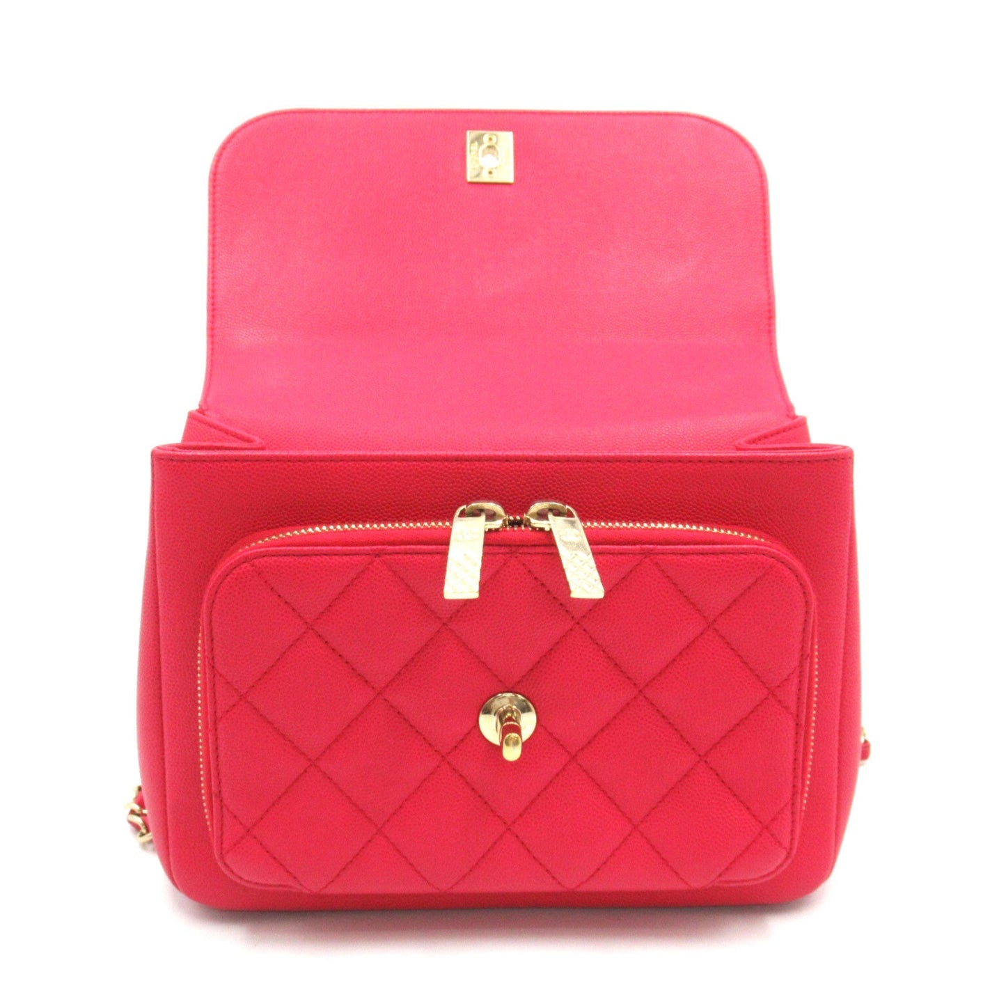 CHANEL Affinity Matelasse ChainShoulder Pink Caviar Skin [Grained Calf]