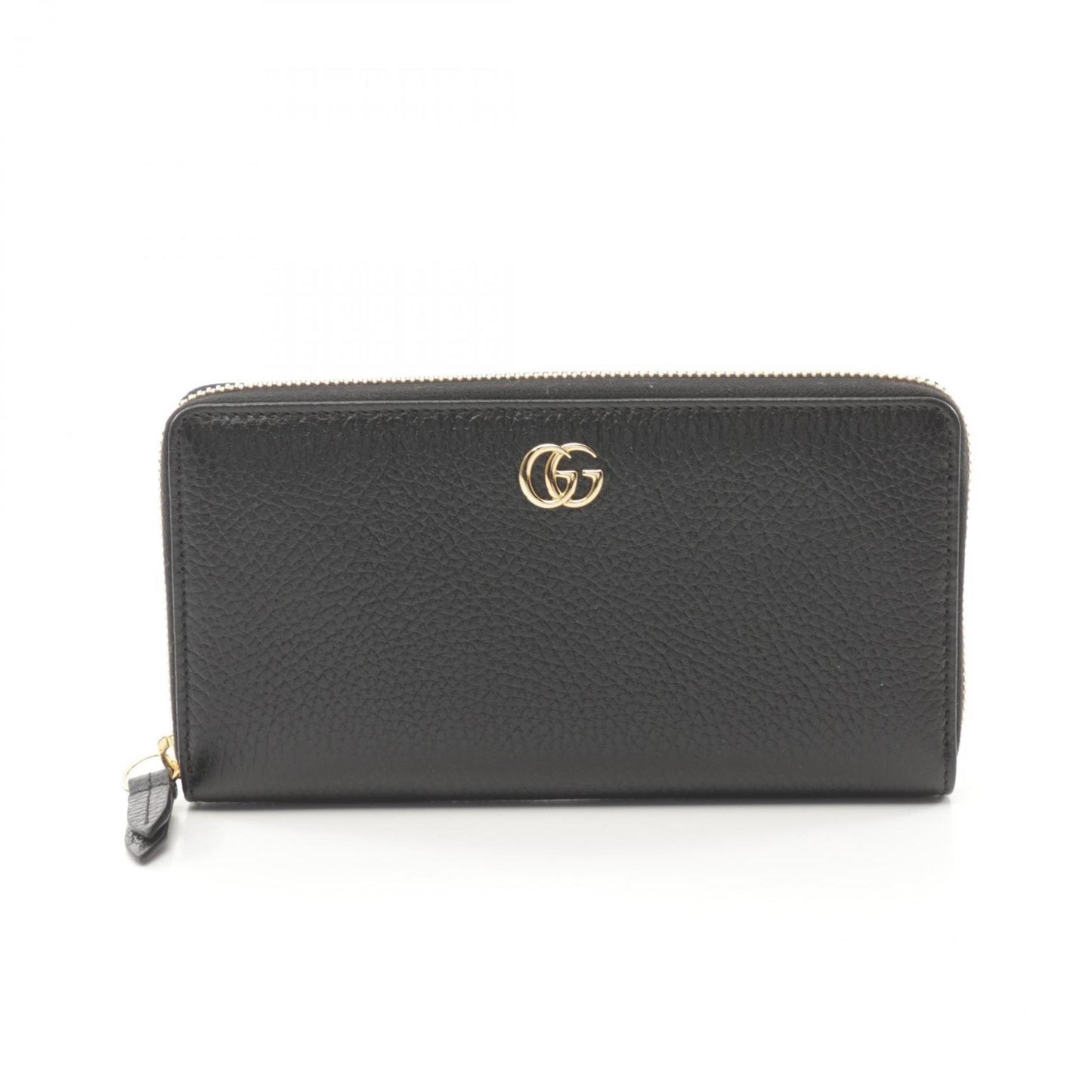 Gucci Black Leather Long Wallet (Bi-Fold)
