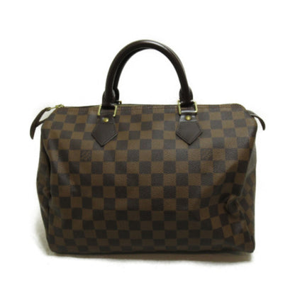 LOUIS VUITTON Speedy 30 Brown Ebene Damier PVC coated canvas N41531