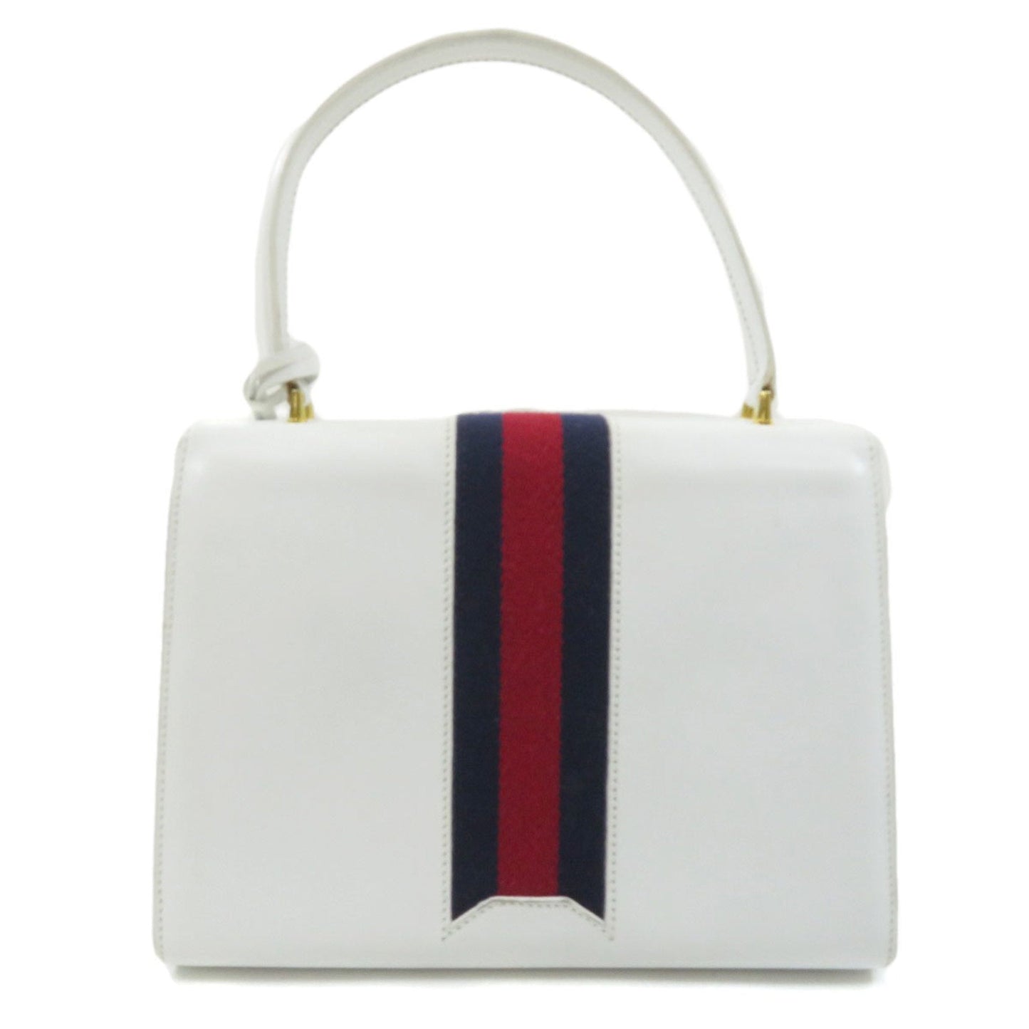 Gucci webbing line handbag calf ladies GUCCI