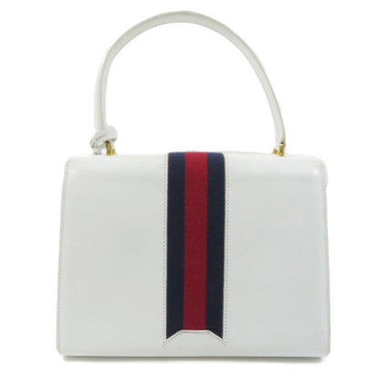 Gucci webbing line handbag calf ladies GUCCI