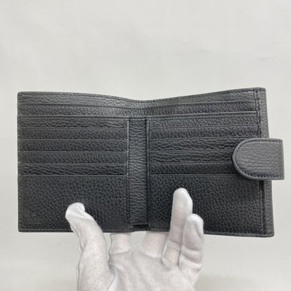 Gucci Black Leather Wallet (Bi-Fold)