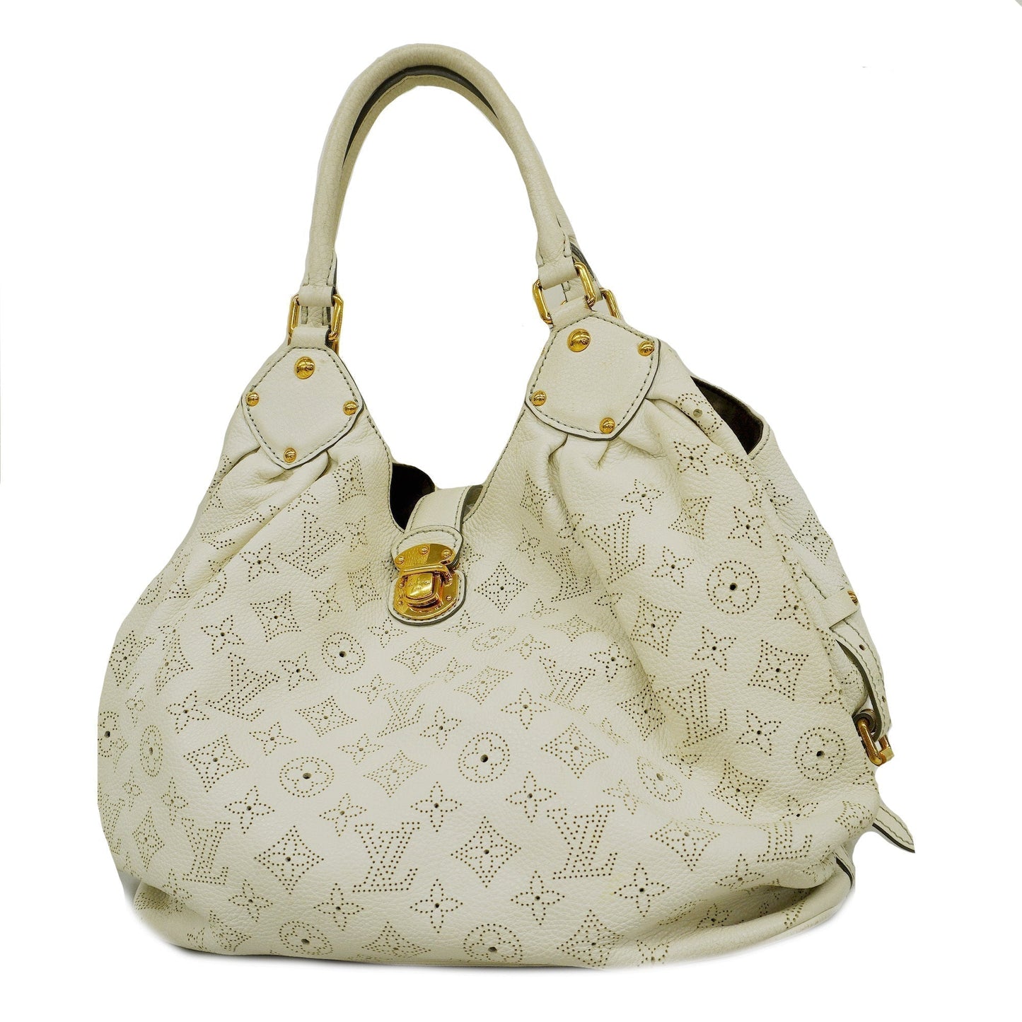 Louis VuittonAuth  Mahina Tote Bag XL M95715 Women's Tote Bag Blanc
