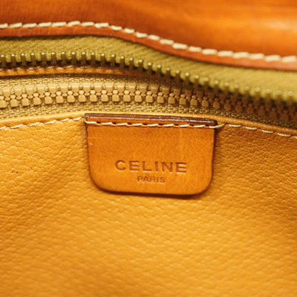 Celine  Macadam Shoulder Bag Women's PVC,Leather Shoulder Bag Beige