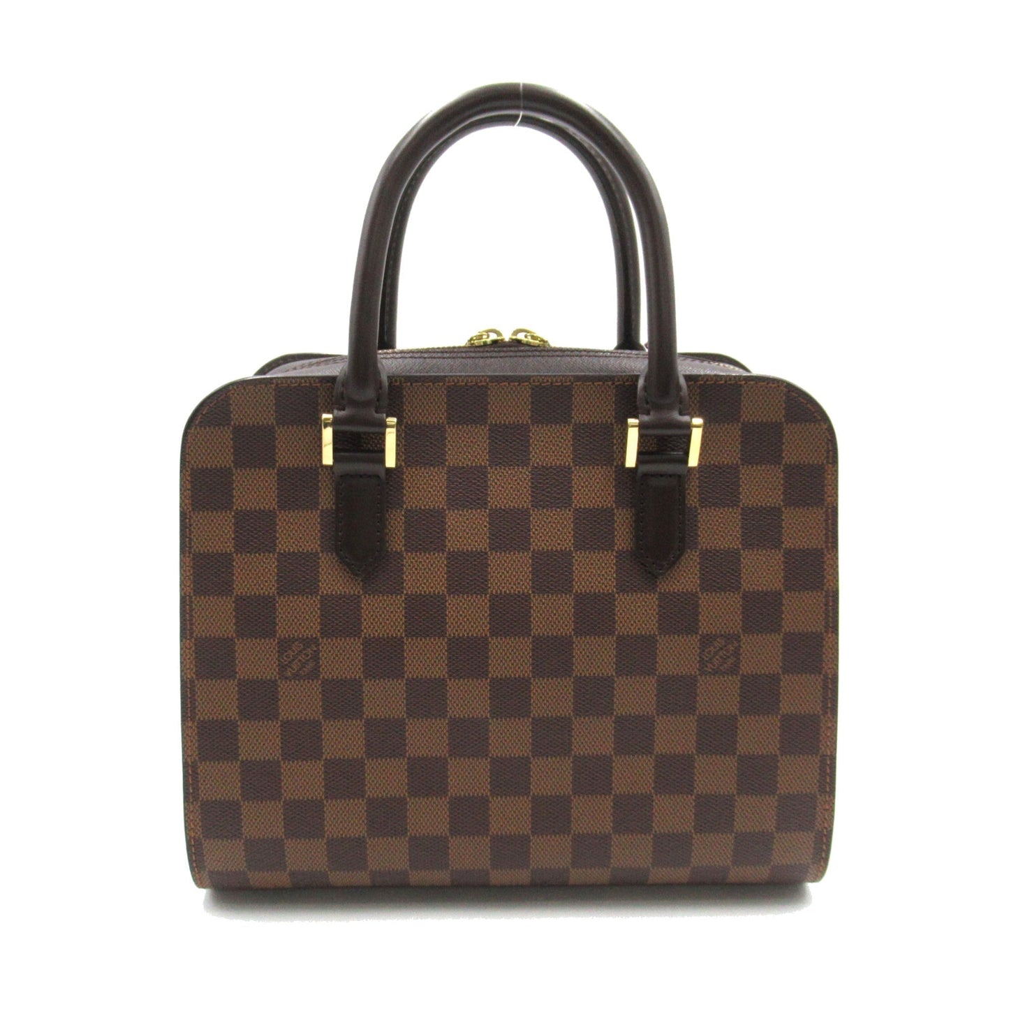 LOUIS VUITTON Triana Brown Ebene Damier PVC coated canvas N51155