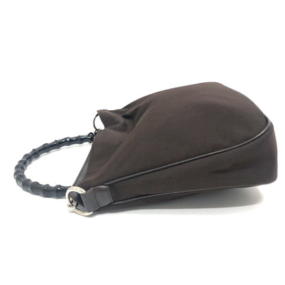 Gucci Brown Canvas Shoulder Bag