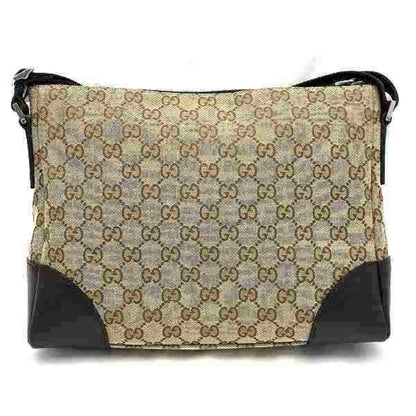 Gucci Brown Pvc Shoulder Bag