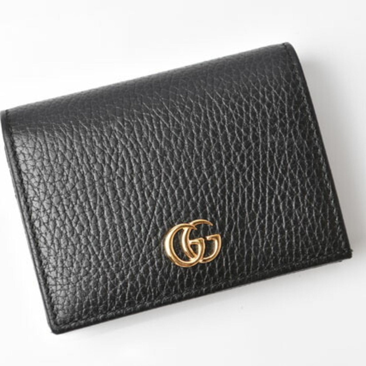 GUCCI Wallet  Folding 456126 PETITE MARMONT Petit Marmont Black