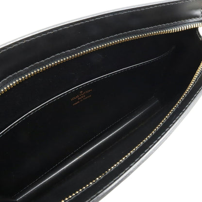 LOUIS VUITTON Epi Pochette Homme Second Bag Clutch Noir Black M52522