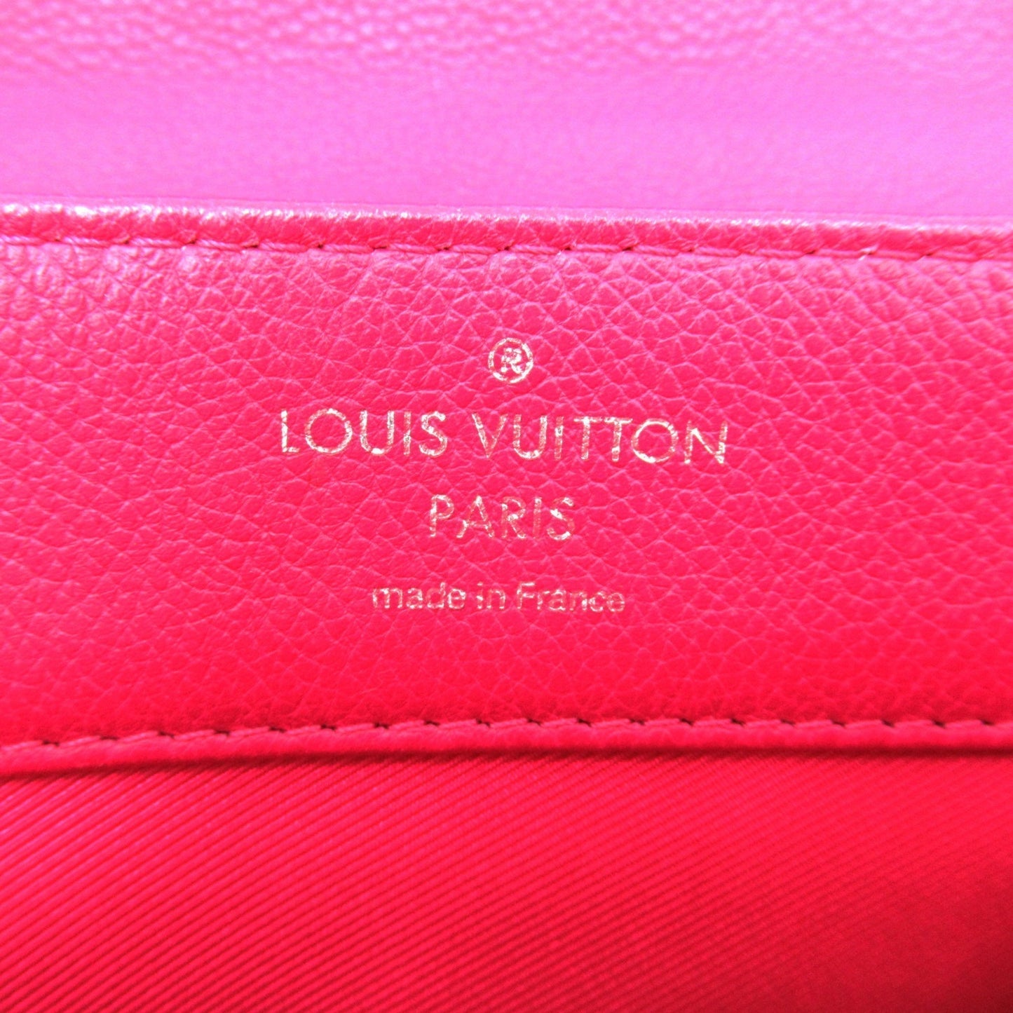 Louis Vuitton Rock Me 2 Pink Dahlia Taurillon Clemence Leather leather M50249