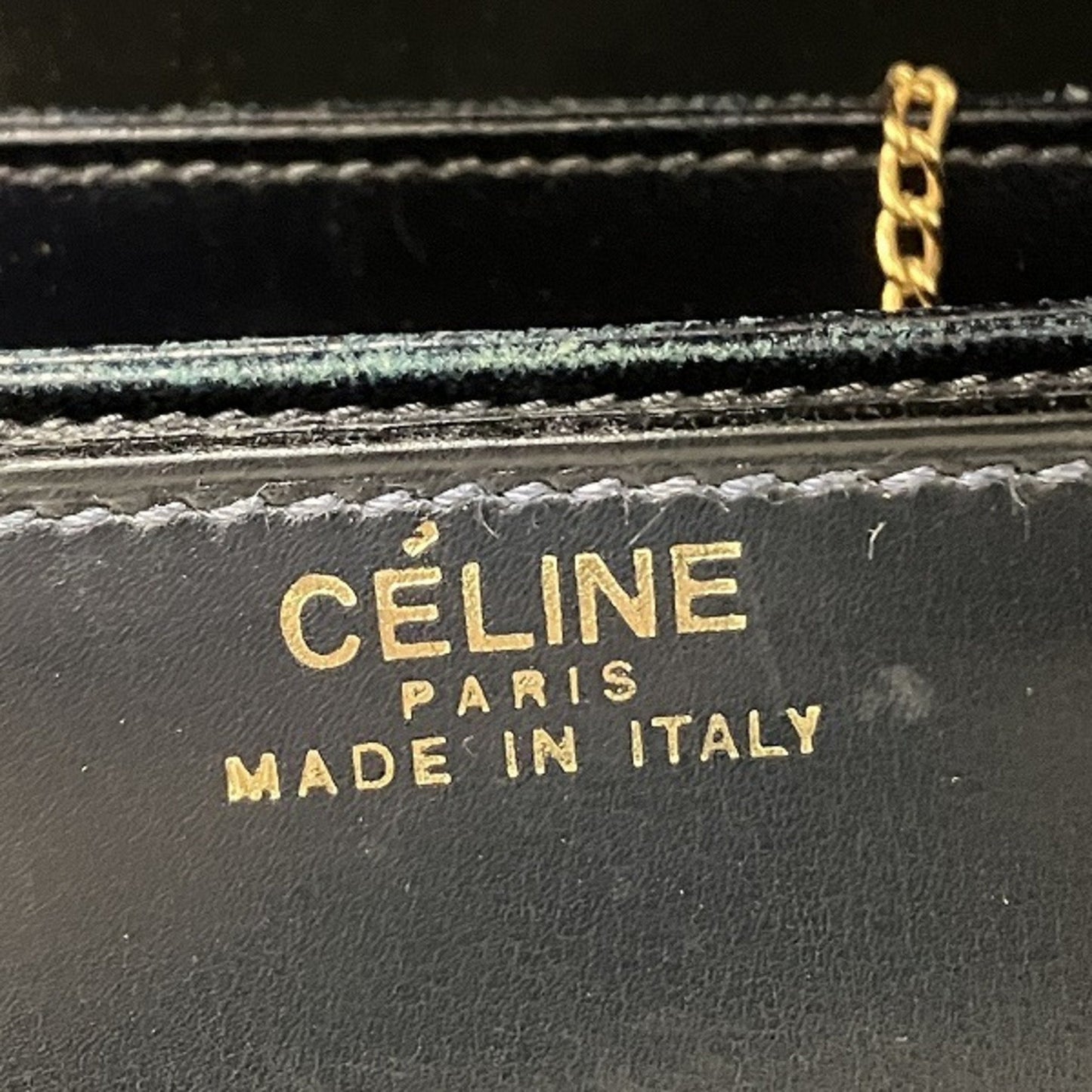 Celine carriage metal fittings bag shoulder ladies