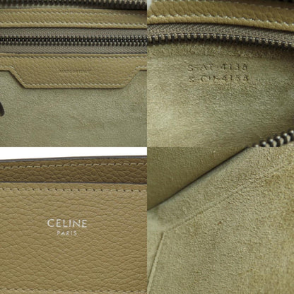Celine Luggage Micro Handbag Calf Women's