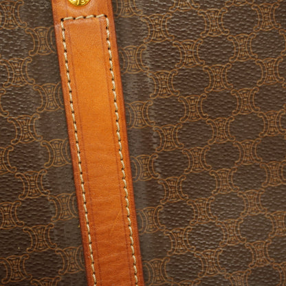 Celine  Macadam Handbag Women's PVC,Leather Handbag Brown