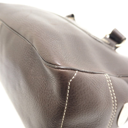 Celine/ CE10/15 Boogie Bag Handbag Brown Women's