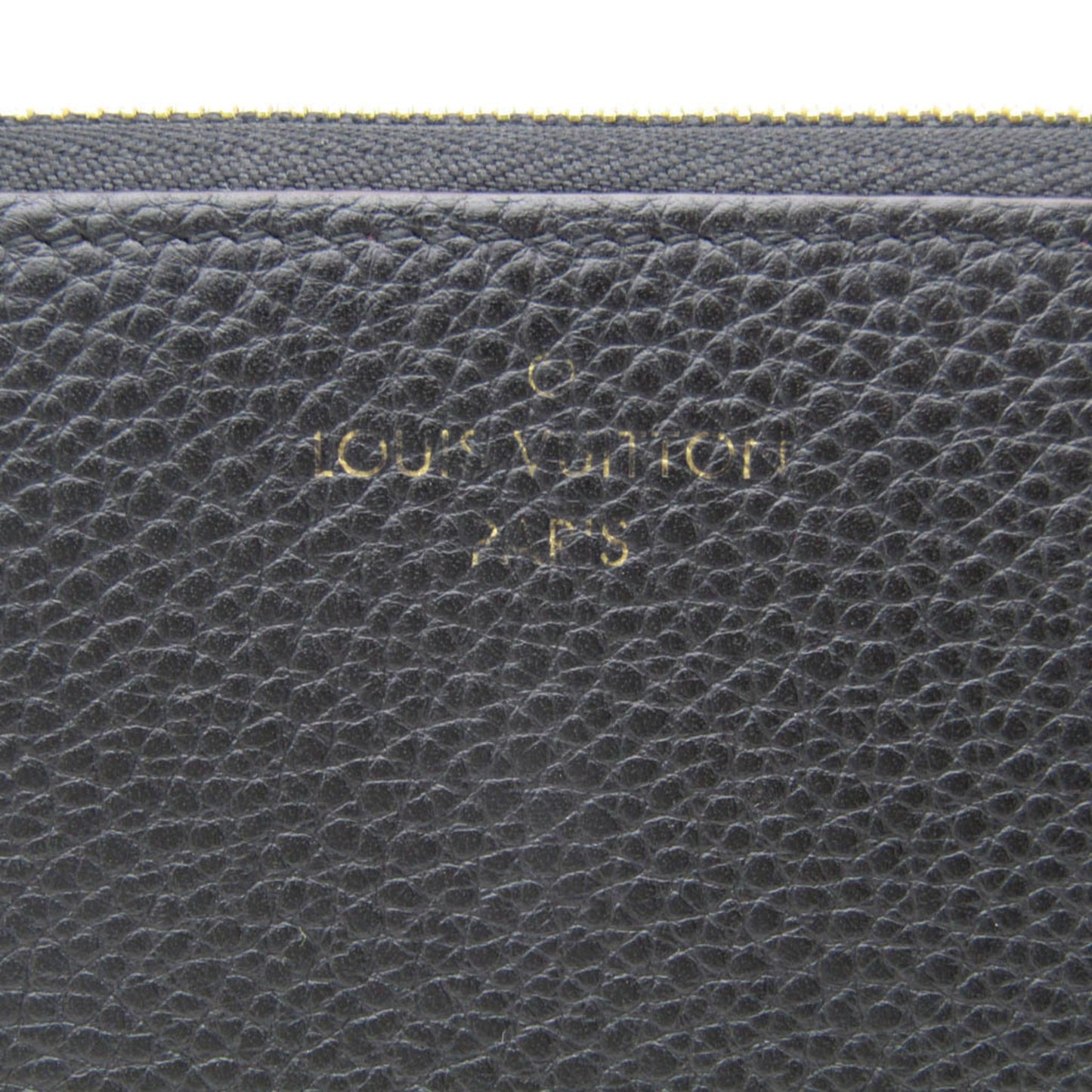 LOUIS VUITTON Taurillon Comete Wallet M63102 Women's Taurillon Leather Long Wallet [bi-fold] Noir