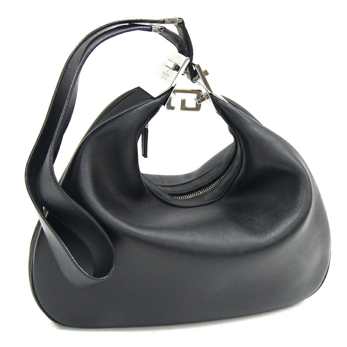 Gucci Black Leather Shoulder Bag