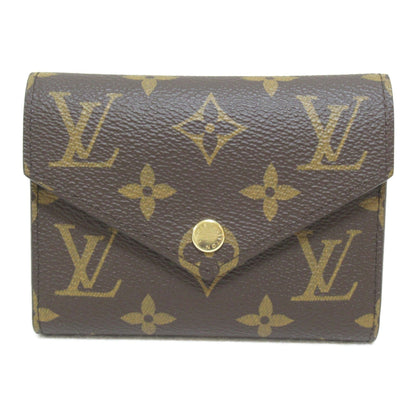 LOUIS VUITTON Portefeiulle Tri-Fold Wallet Brown Monogram PVC coated canvas M62472