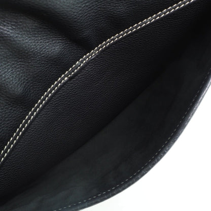 Celine calf black ladies shoulder bag