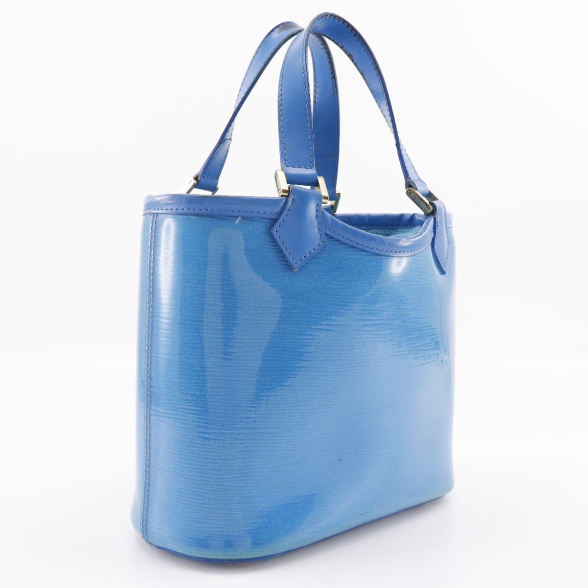 LOUIS VUITTON Mini Lagoon Bay Handbag Epiplage M92472 Pile Light Blue CA0013 Ladies