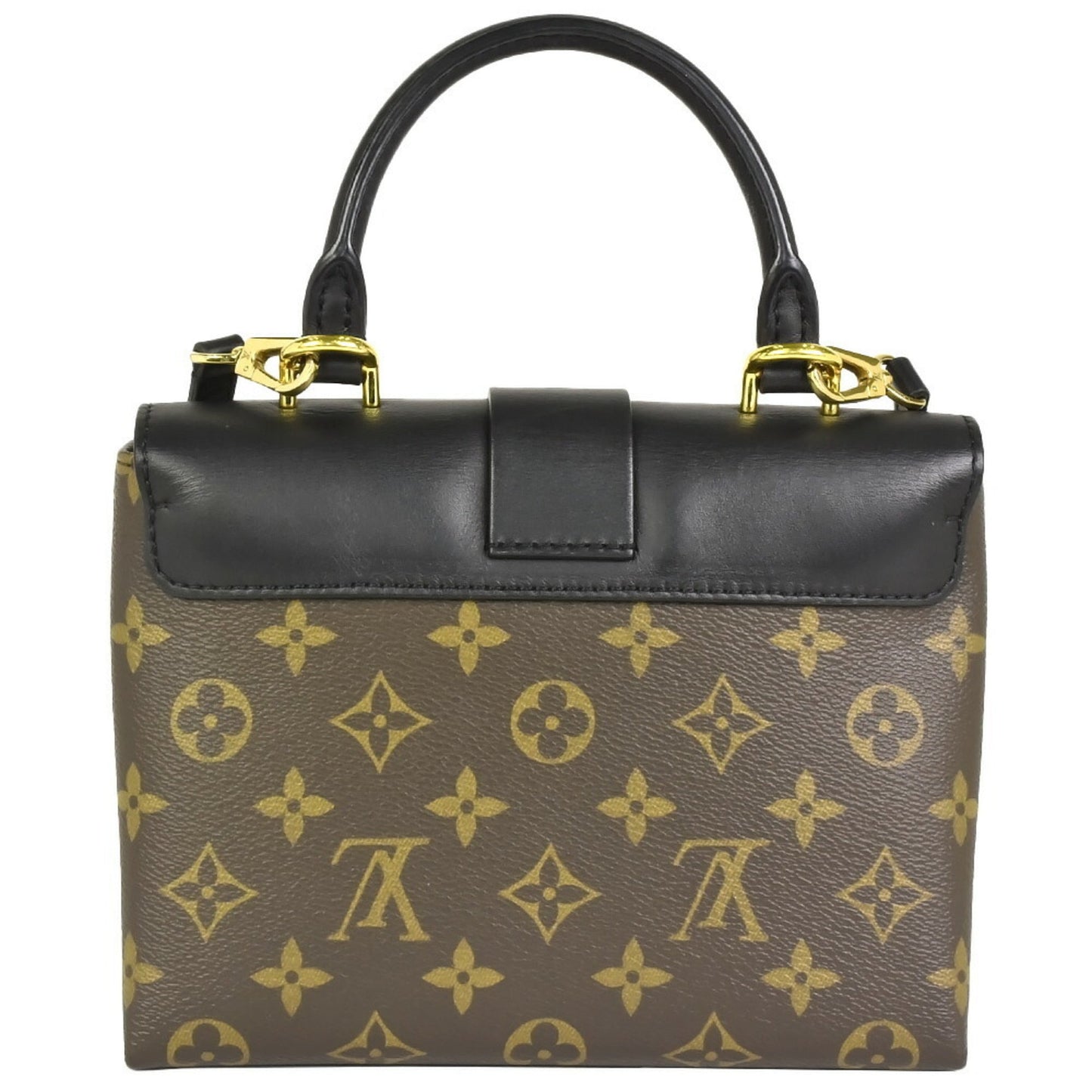 LOUIS VUITTON Rocky BB shoulder strap handbag bag monogram Noir M44141