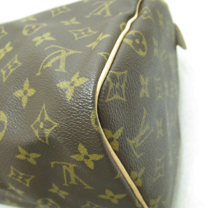 LOUIS VUITTON Speedy 30 Brown Monogram PVC coated canvas M41526