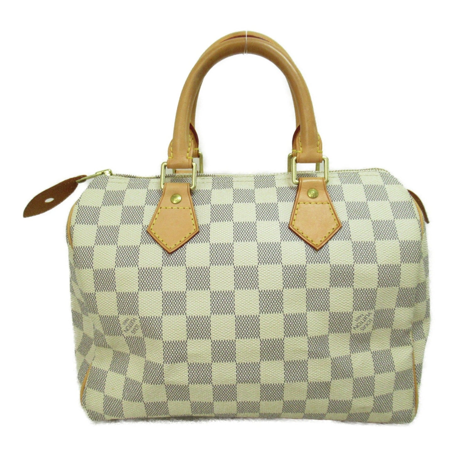 Louis Vuitton Speedy 25 Ivory Damier Azur PVC coated canvas N41534