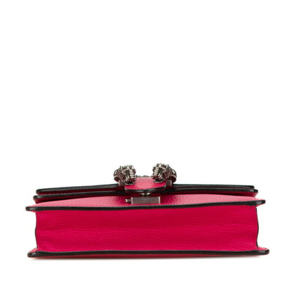 Gucci Pink Leather Shoulder Bag