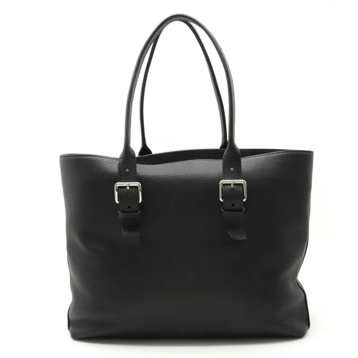LOUIS VUITTON Cover Voyage Tote Bag Shoulder Taurillon Leather Noir Black M50086