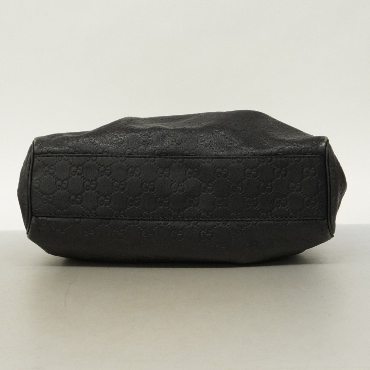 Gucci Black Leather Tote Bag