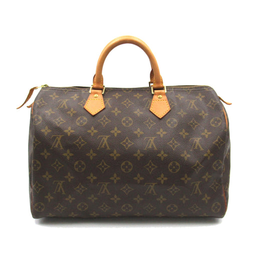 Louis Vuitton Speedy 35 Brown Monogram PVC coated canvas M41524