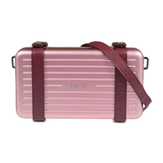 Christian Dior Pink Aluminum Shoulder Bag ()