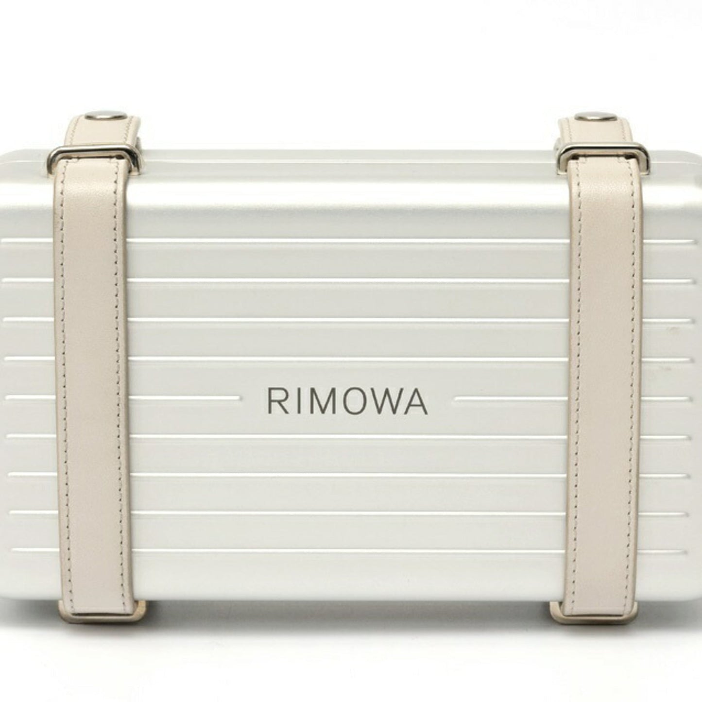 Christian Dior Silver Leather Aluminum Shoulder Bag ()
