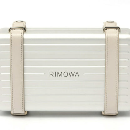 Christian Dior Silver Leather Aluminum Shoulder Bag ()