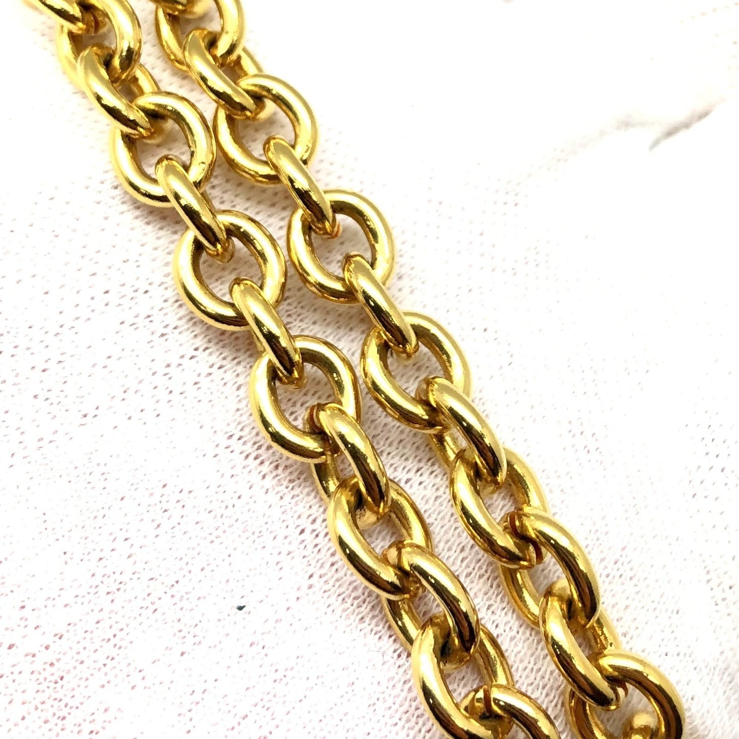 Celine Arc de Triomphe Circle Logo Necklace Gold Women's Accessories