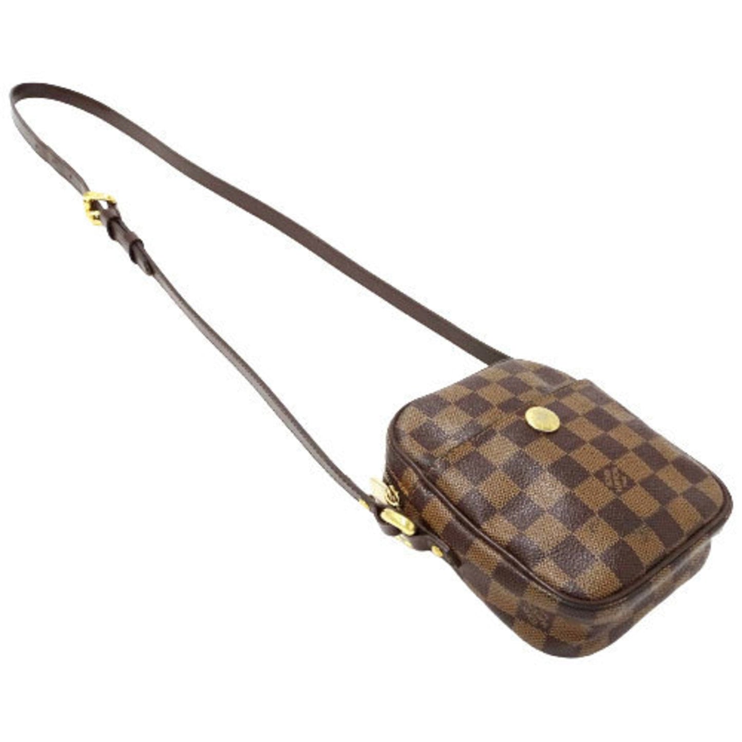 Louis Vuitton Bag Damier Women's Shoulder Pochette Lift N60009 Brown