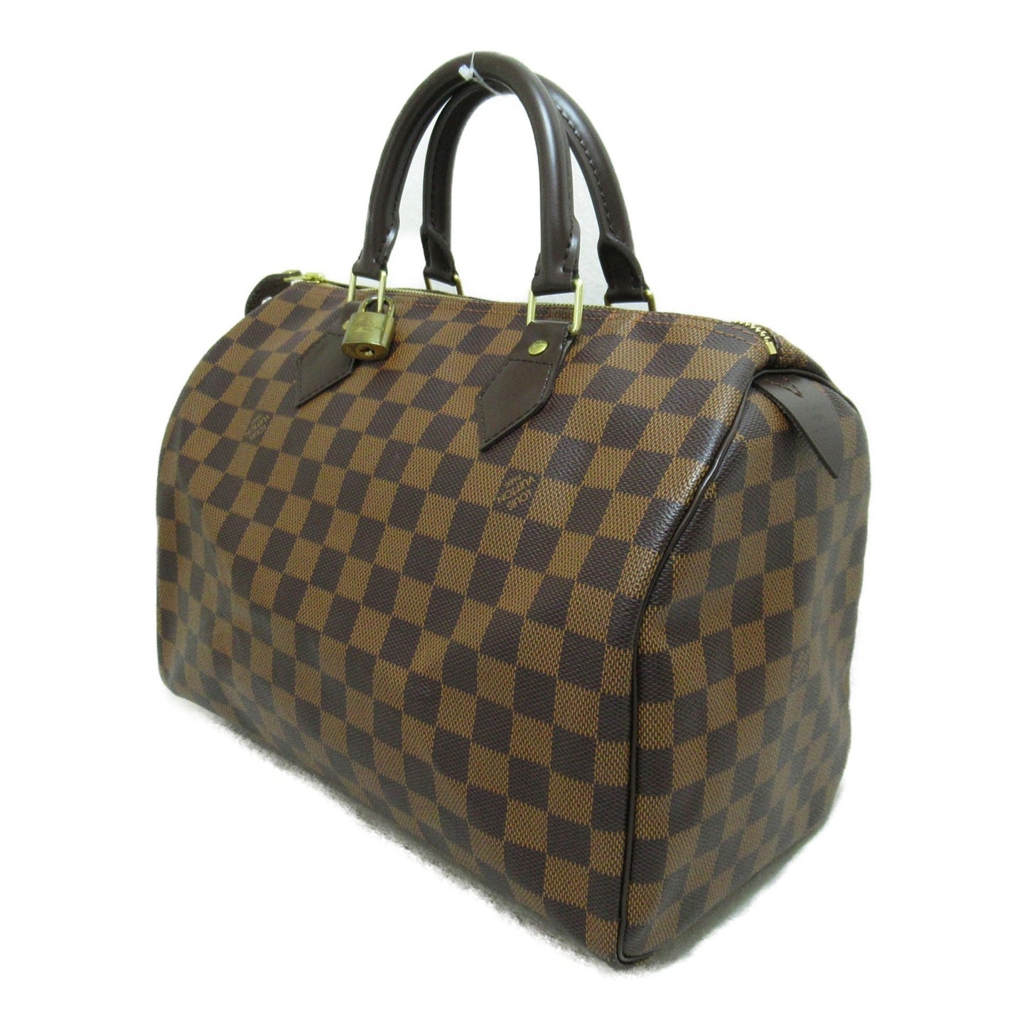 LOUIS VUITTON Speedy 30 Brown Ebene Damier PVC coated canvas N41531