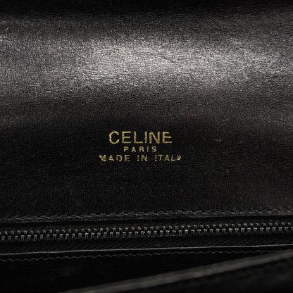 Celine  Shoulder Bag Carriage Metal Fittings Women's Leather Shoulder Bag