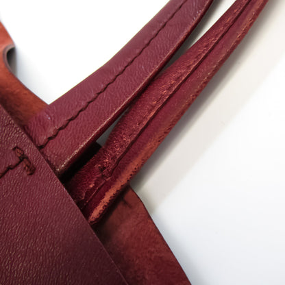 Celine Women's Leather Shoulder Bag Black,Bordeaux