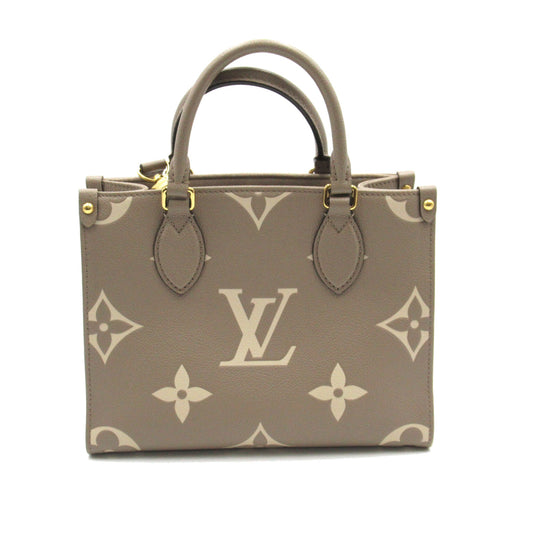 Louis Vuitton On the Go PM Beige Turtle claim Monogram empreinte leather M45779