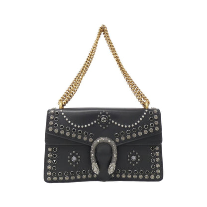 Gucci Black Leather Shoulder Bag ()