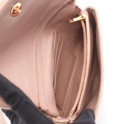 Christian Dior Pink Fabric Shoulder Bag ()
