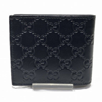 Gucci Black Leather Wallet (Bi-Fold)