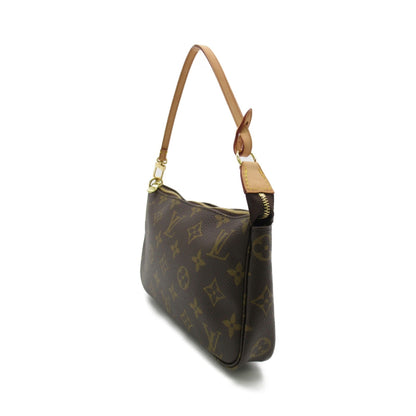 Louis Vuitton Pochette Accessoires Accessory Pouch Brown Monogram PVC coated canvas M51980